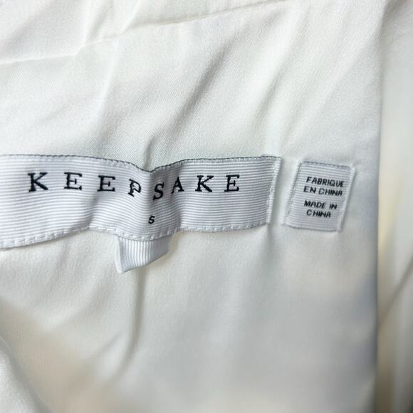 Keepsake The Label Crossroads Floral Abstract Print Halter Mini Womens Size S - Picture 7 of 13